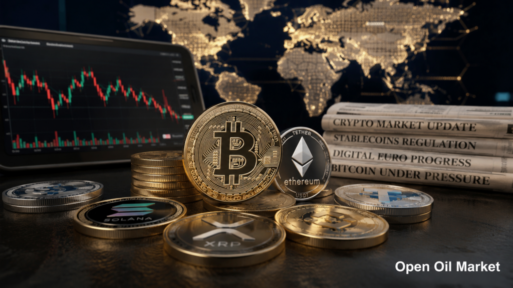 Cryptocurrency News June 24, 2026: Bitcoin, Ethereum, Stablecoins, and Digital Euro in the Global Crypto Market