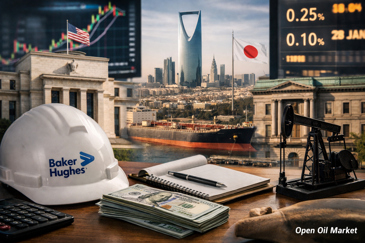 Economic Events and Corporate Reports — Sunday, January 25, 2026: Baker Hughes Report, Saudi Arabia's Trade Balance, and Fed Decision Expectations.