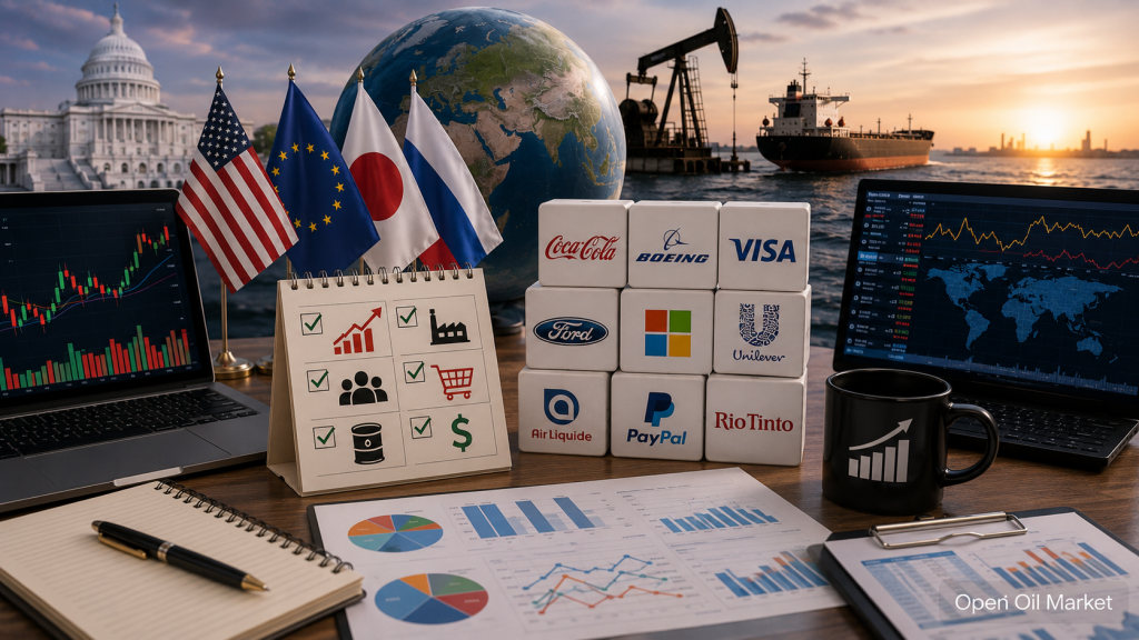 Economic Events and Corporate Reports — Tuesday, July 28, 2026: Fed Meeting, US Consumer Confidence, Earnings from Coca-Cola, Boeing, Visa, Ford