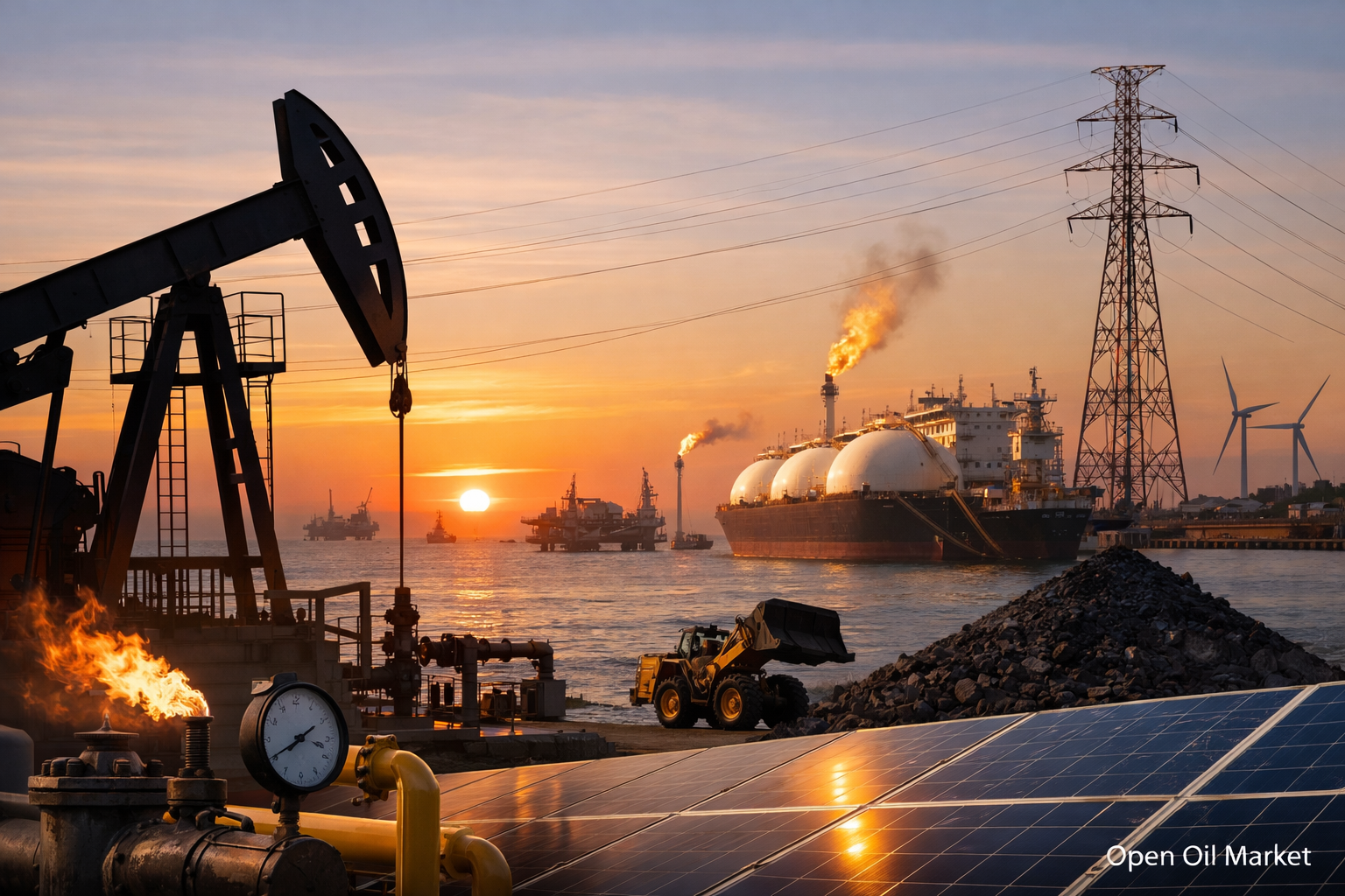 Energy Sector News — Friday, February 13, 2026 Brent Oil, TTF Gas, Sanctions, and Refineries