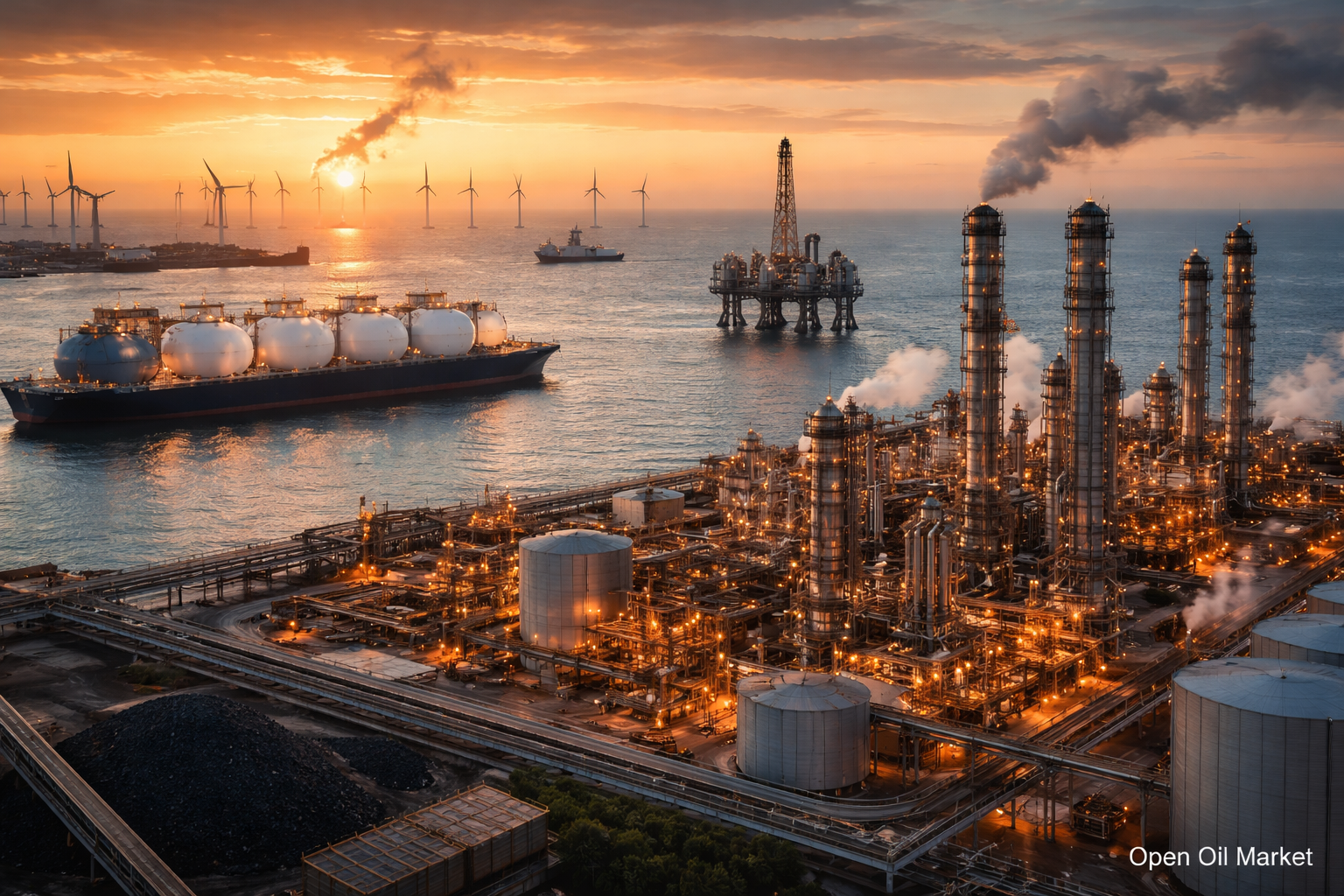 Oil and Gas News — Wednesday, March 11, 2026: Oil between Geopolitical Premiums and Corrections, LNG and Refinery Markets under Pressure