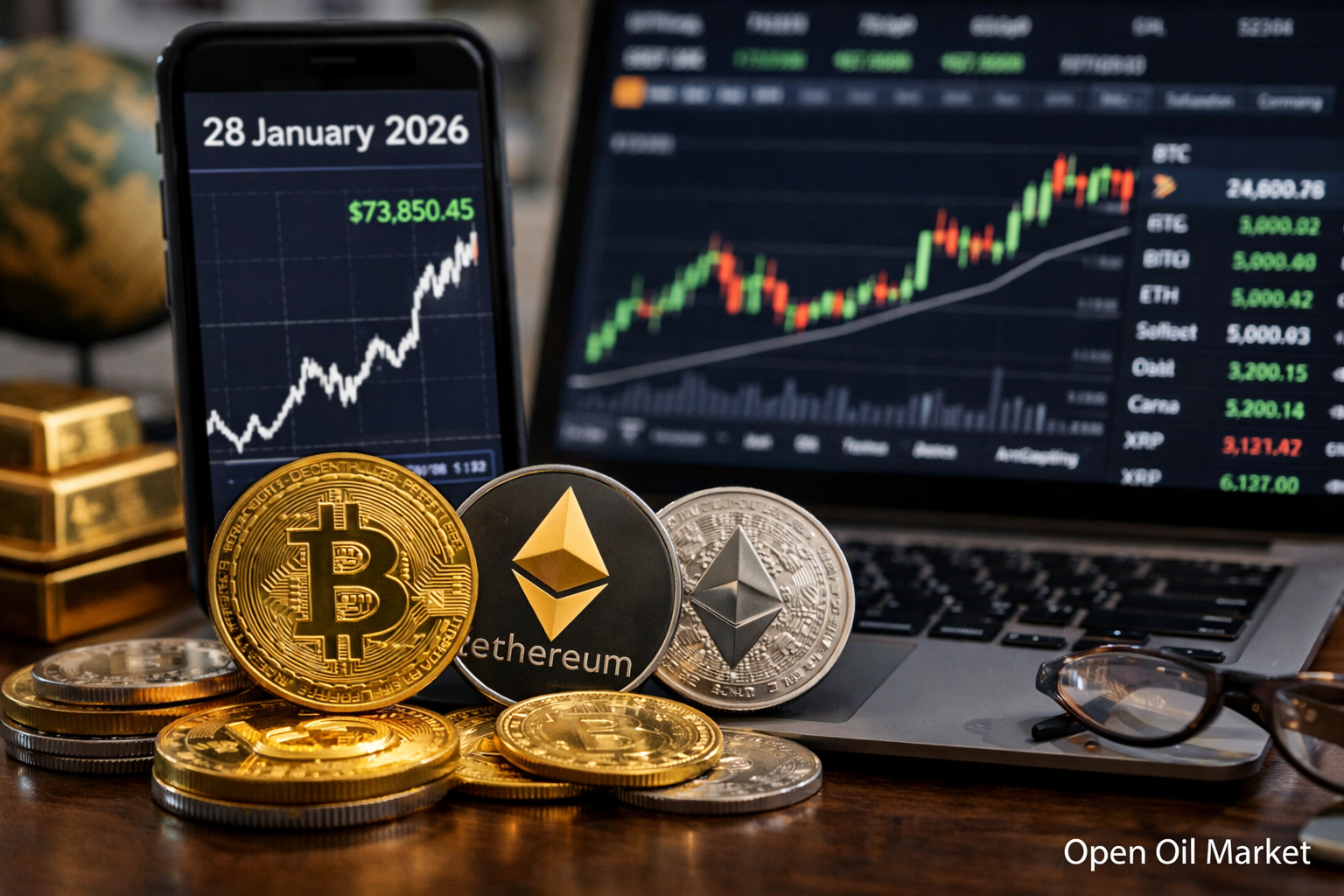 Cryptocurrency News — Wednesday, January 28, 2026: Bitcoin, Ethereum, and the Digital Asset Market