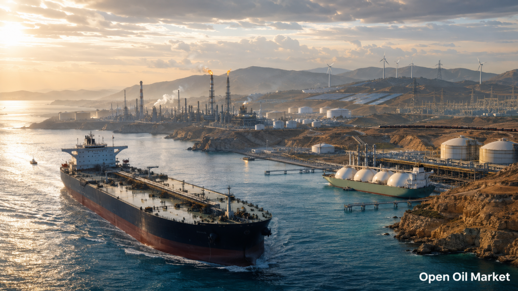 Global Energy Sector June 30, 2026 — Brent Oil, Gas in Europe, Petrochemical Products, Refineries, Electricity Generation, and RES