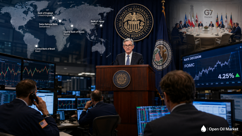 Investor Calendar for the Week of June 15-19, 2026: G7, Federal Reserve Decisions, Bank of Japan, Bank of England, Central Bank of Russia, and Reports from Accenture, Kroger, Jabil