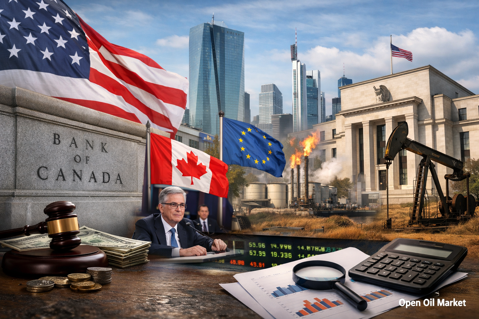 Global Economy FOMC Inflation USA Eurozone Oil EIA March 18 2026