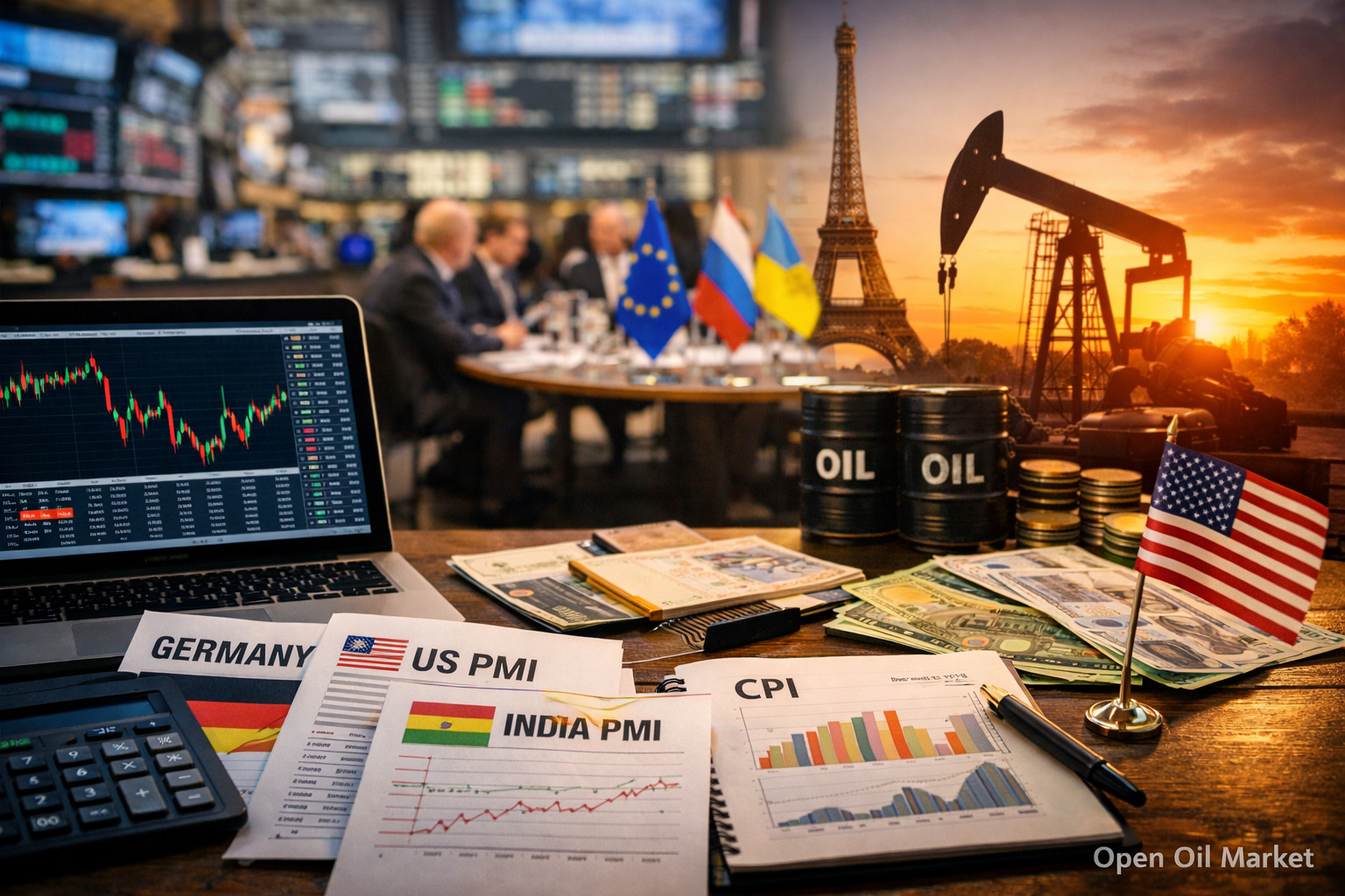 Economic Events and Corporate Reports — Tuesday, January 6, 2026: Services PMI, Germany CPI, API Oil Inventories