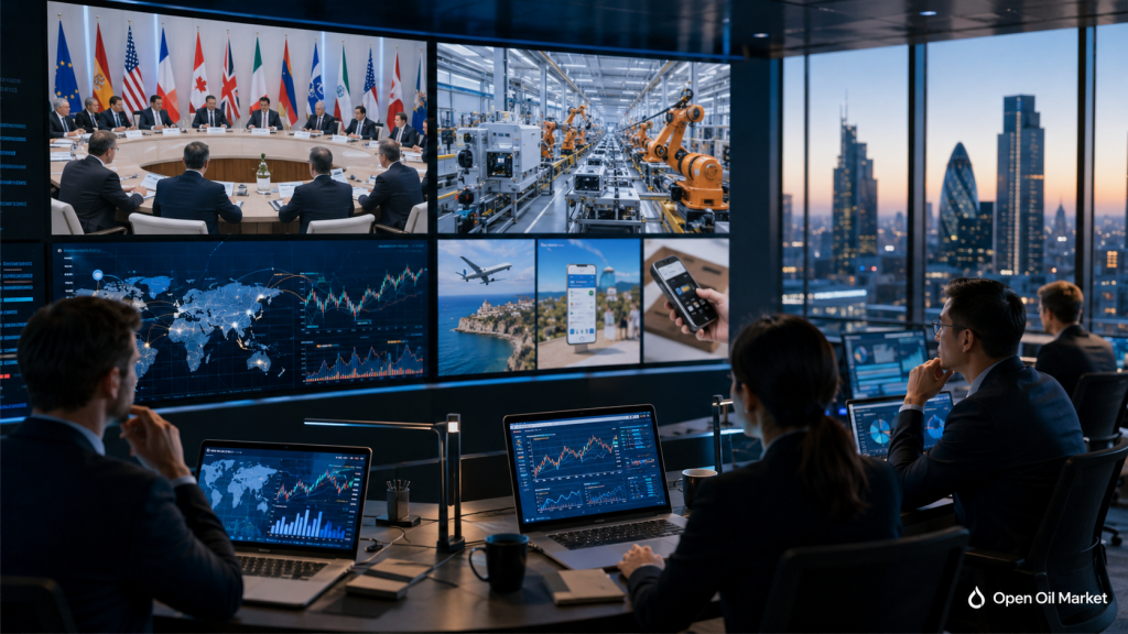 Global Markets on May 18, 2026: Analysts Assess G7 Meeting, China Industrial Production, and Corporate Earnings from Baidu, Ryanair, Trip.com, and XP Inc.