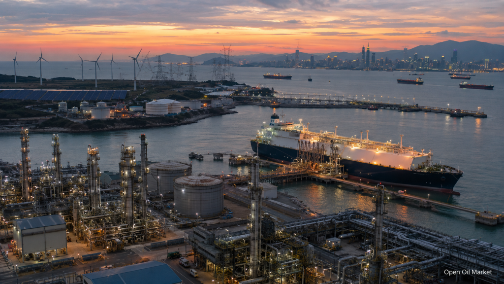 Oil and gas and energy news May 16, 2026: oil terminal, LNG tanker, refinery, renewable energy, and global energy infrastructure