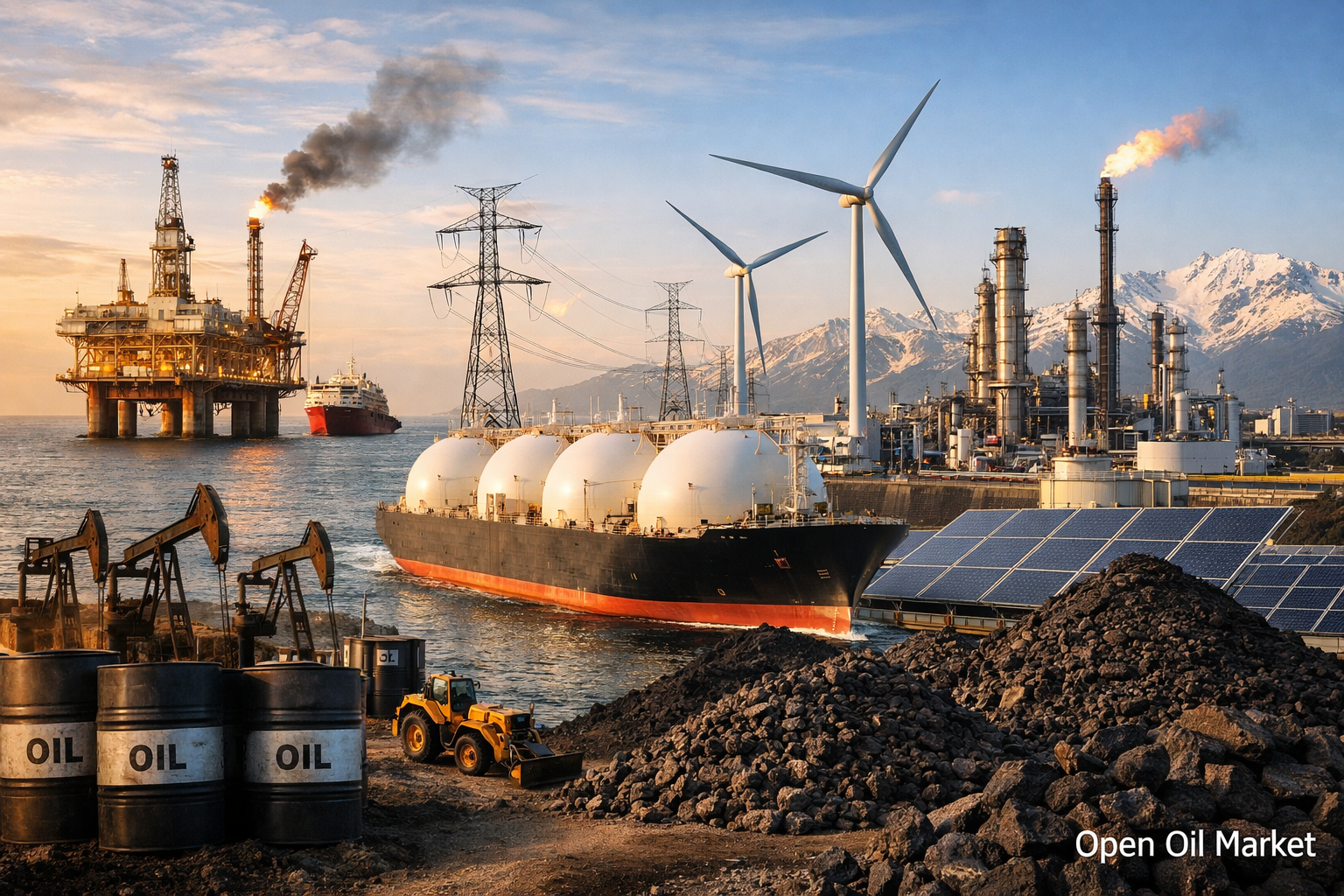 Oil and Gas News and Energy — Tuesday, February 24, 2026: Europe at Record LNG Imports, Oil within OPEC+ Expectation Corridor