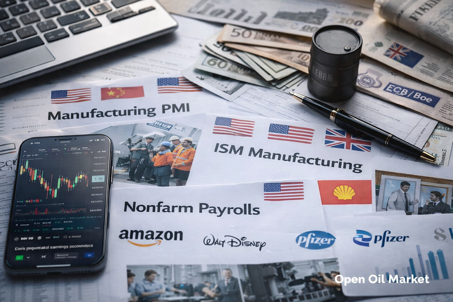 Overview of Key Economic Events and Corporate Reports for the Week of February 2-8, 2026: PMI, Central Bank Rates, Nonfarm Payrolls