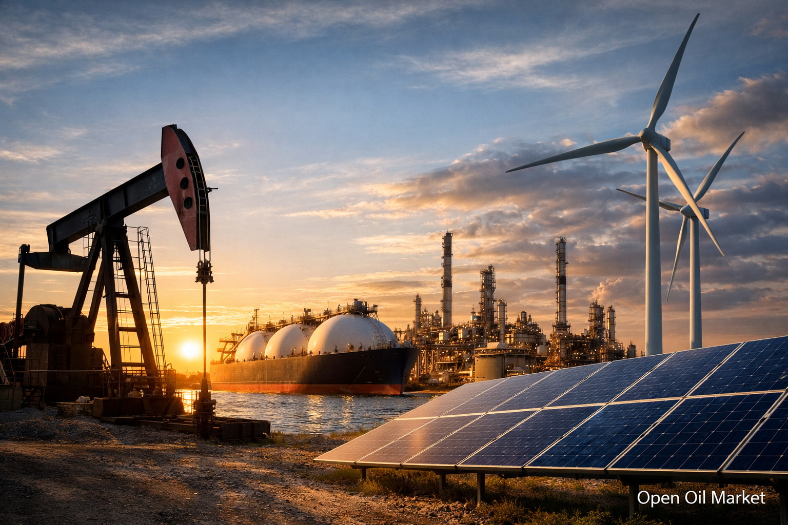 Energy Sector — Oil, LNG, Refining, Renewables, and Electricity, February 12, 2026