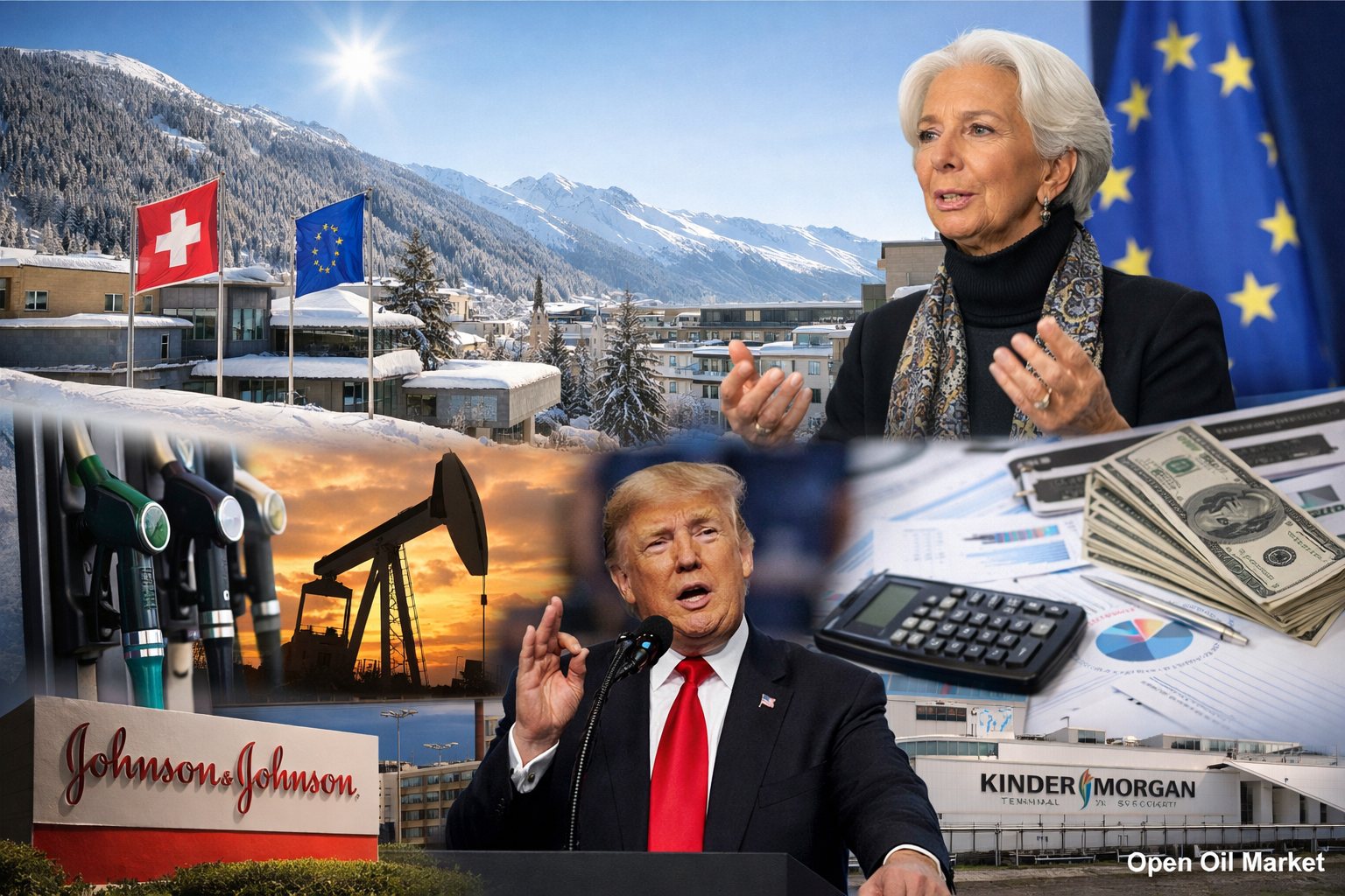 Economic Events and Corporate Reports – Wednesday, January 21, 2026: UK CPI, Lagarde's Speech, Oil Market, and Johnson & Johnson Reports