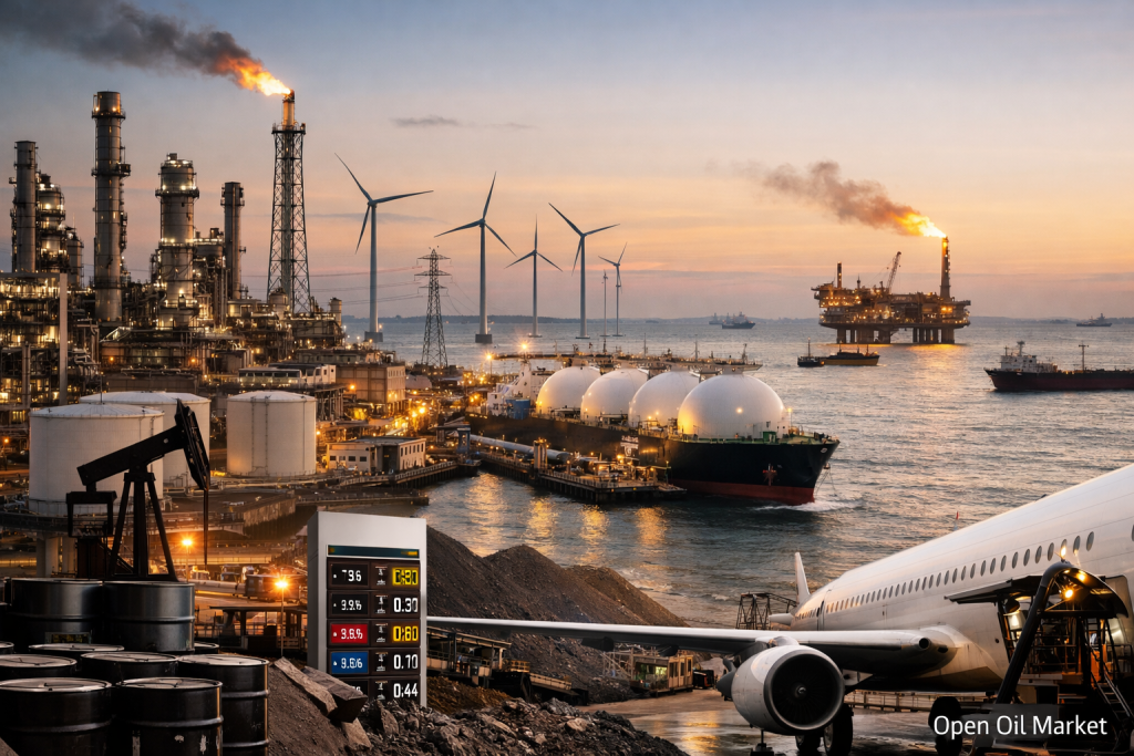 Oil and Gas News and Energy Updates March 26, 2026 – oil $100, diesel shortage and rising refinery margins