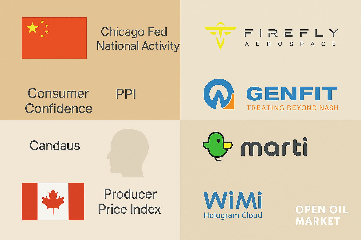 Economic Events and Corporate Reports for September 22, 2025 - LPR Rate, Chicago Fed, and Company Reports