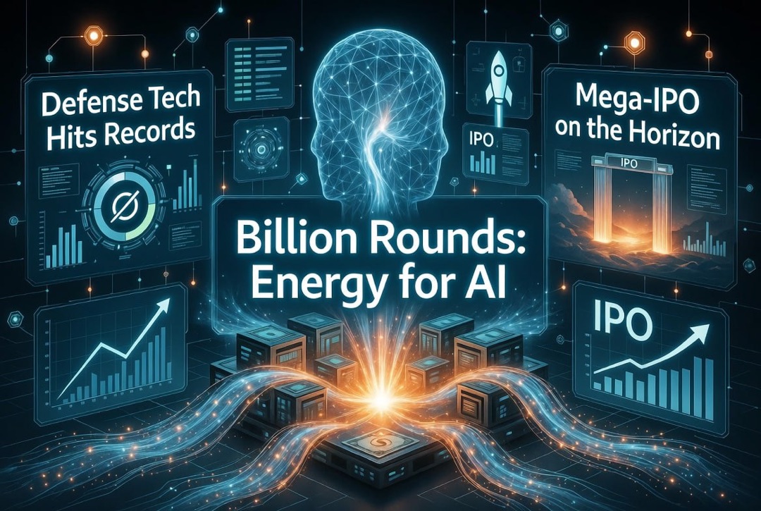 Startup and Venture Investment News: Friday, August 07, 2026 — Billion-Dollar Rounds in Energy for AI, Defense Technologies Break Records, and Mega IPO on the Horizon