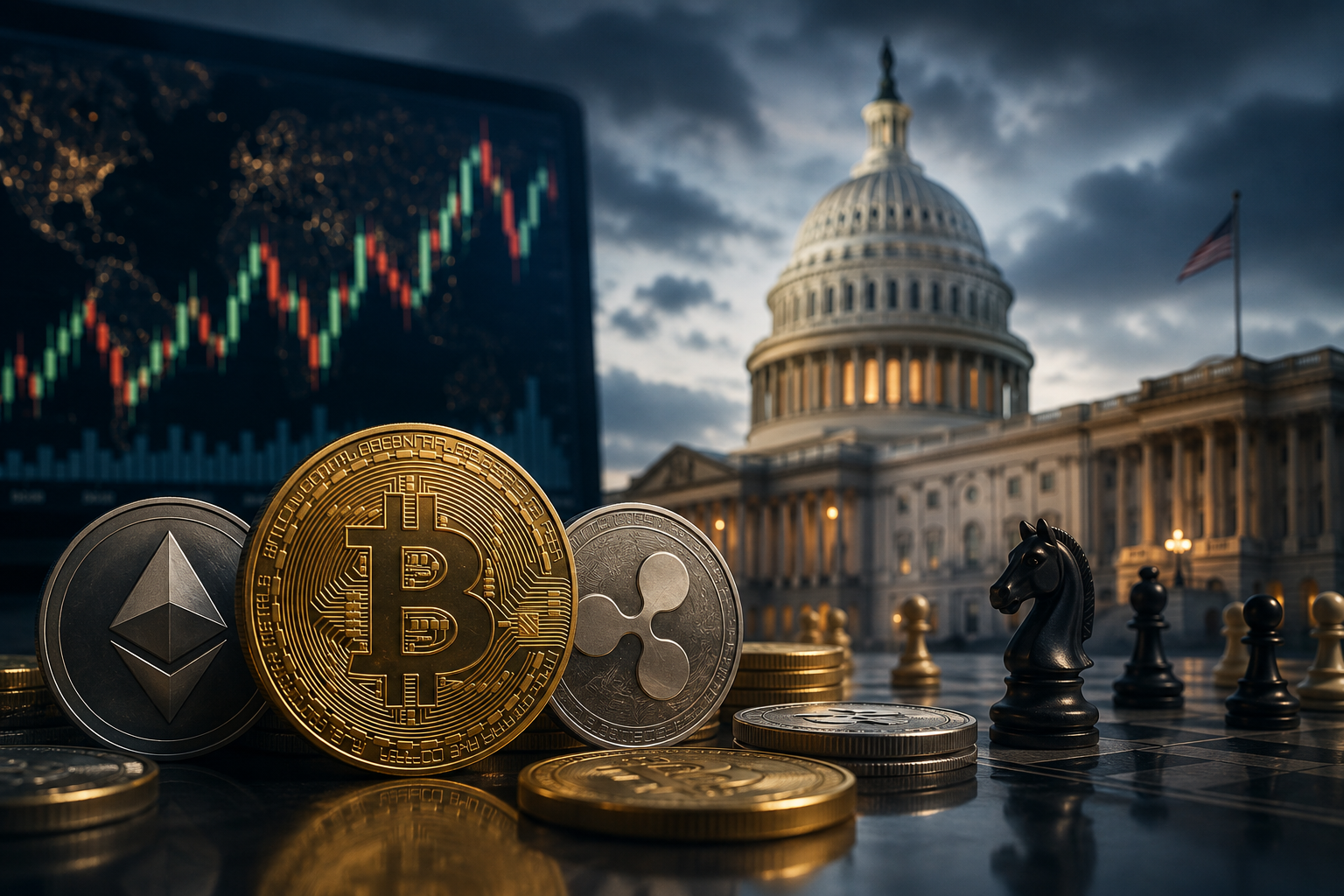 Cryptocurrency News: Friday, August 7, 2026 - the market holds its breath in anticipation of the U.S. Senate vote on the CLARITY Act.
