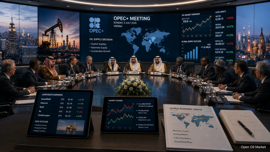 OPEC+ Meeting and Global Markets - Economic Events and Corporate Reports July 5, 2026