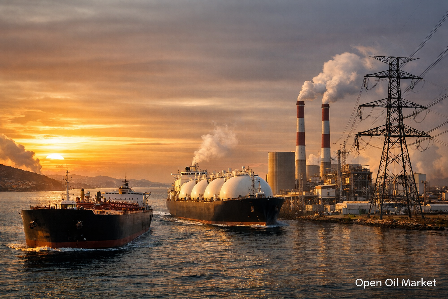 Oil and Gas News March 12, 2026: Brent Oil, LNG Market, and Global Energy Flows