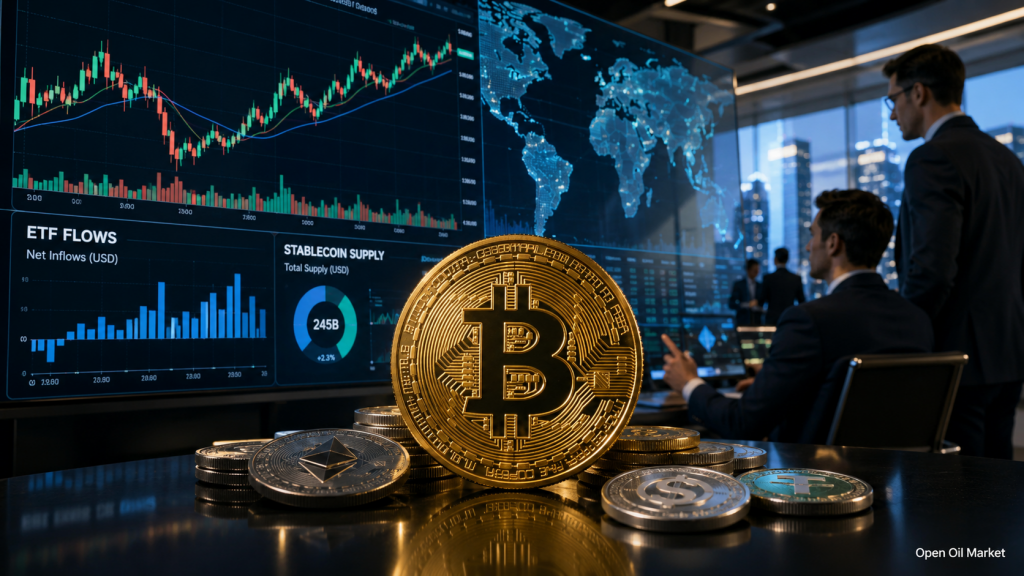 Global Cryptocurrency Market June 14, 2026: Bitcoin, Ethereum, ETFs, Stablecoins, and Top 10 Digital Assets