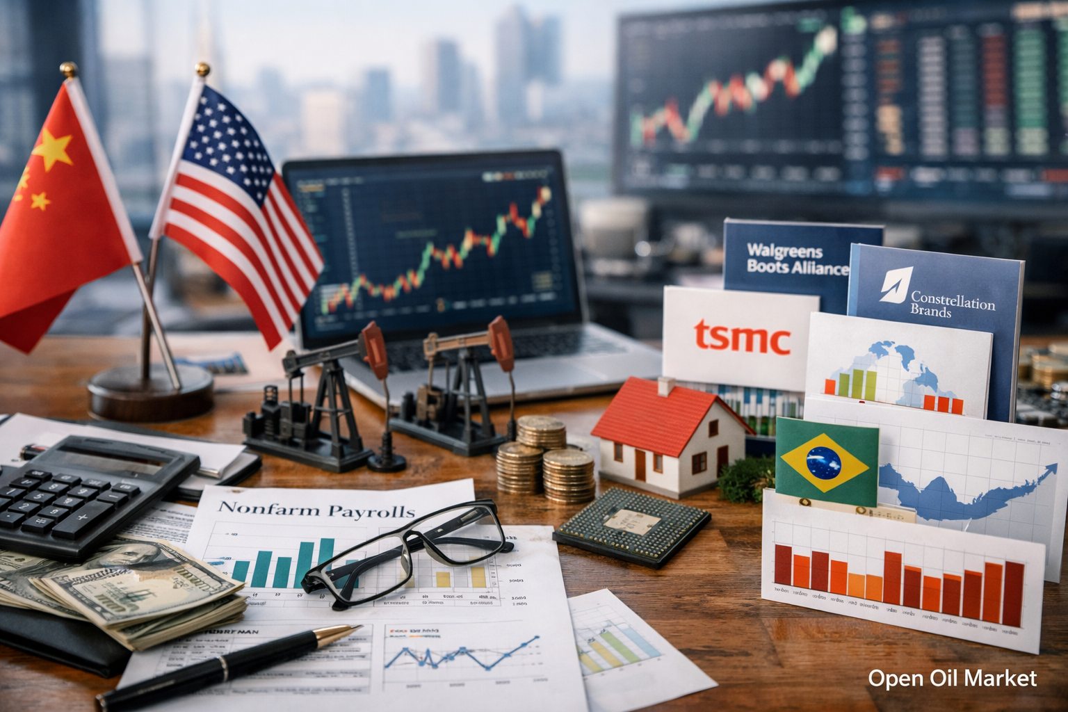 Economic Events and Corporate Reports — Friday, January 9, 2026 U.S. Nonfarm Payrolls, Inflation in China and Germany