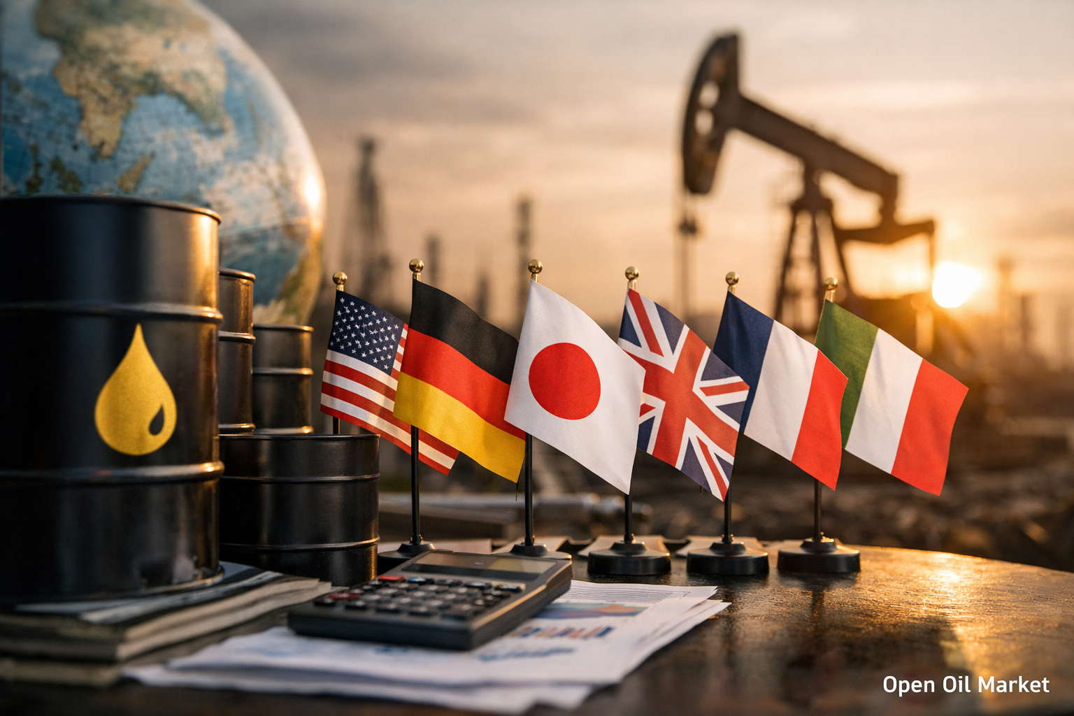 G7 Oil Reserves Exceeding 1 Billion Barrels: How Many Days of Global Oil Consumption?