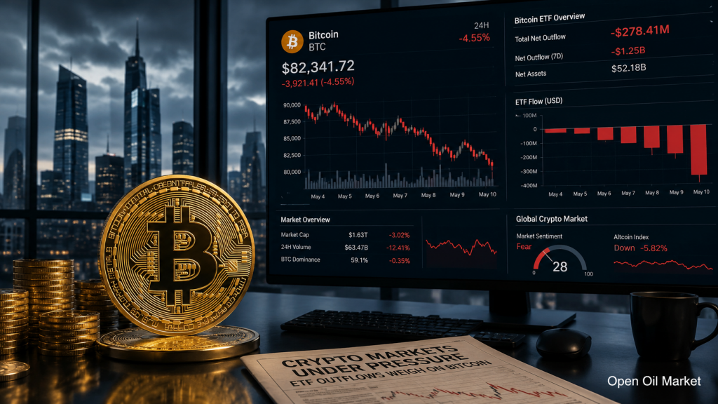 Cryptocurrency News July 2, 2026: Bitcoin Pressured by ETF Outflows and Market Decline of Digital Assets