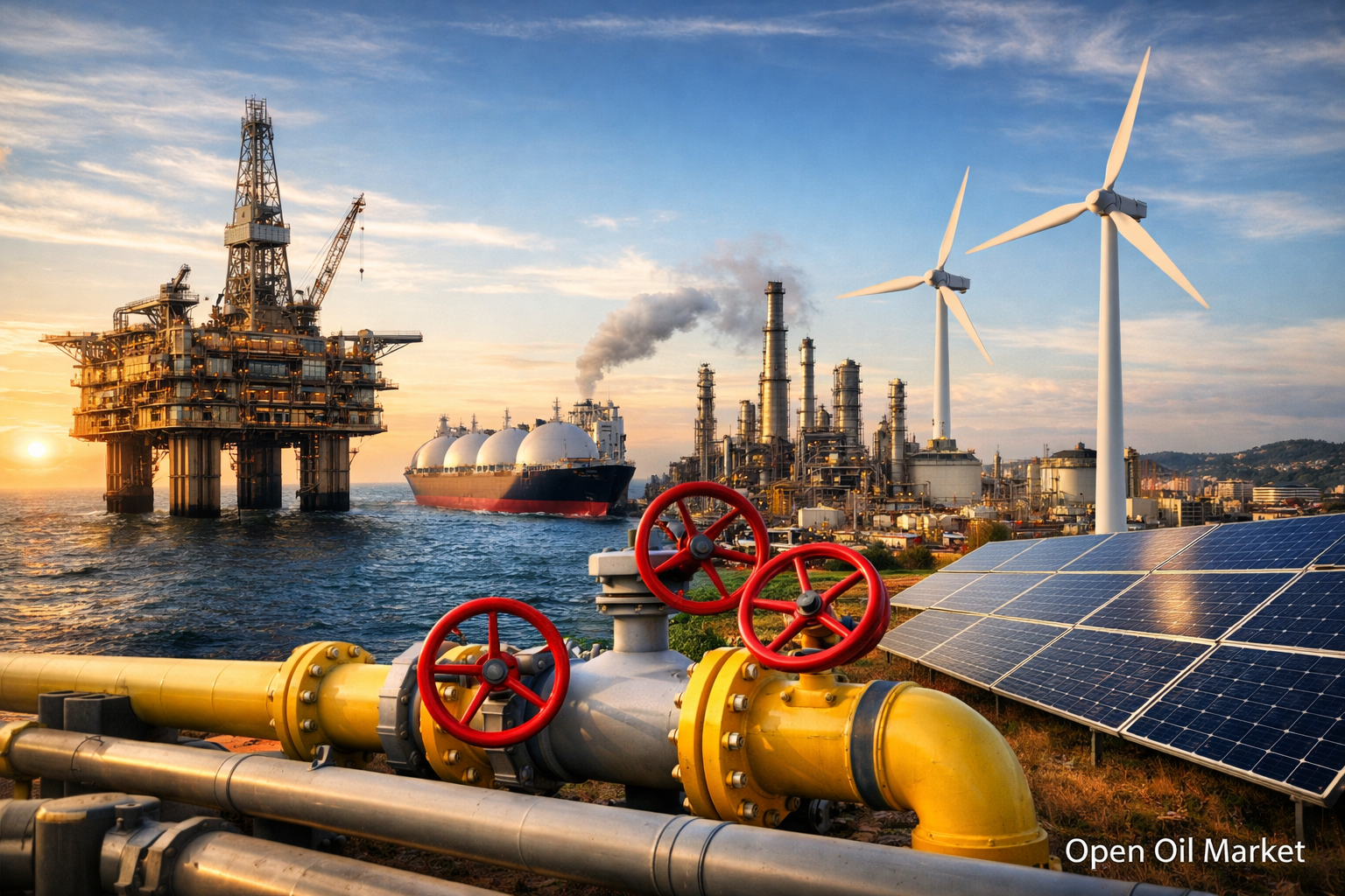 Global Oil, Gas, and Energy Market - Oil, Gas, LNG, RE and Electricity, Global Energy Sector Trends Monday, January 19, 2026