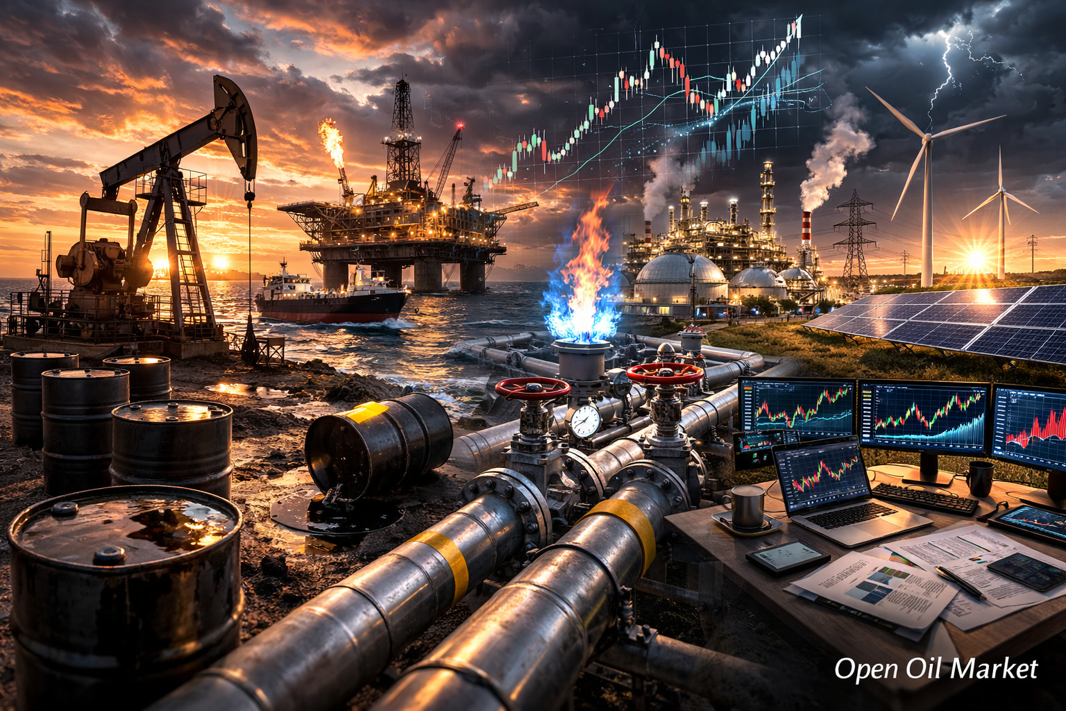 Oil and Gas News and Energy — Wednesday, February 25, 2026 | Brent Oil, Gas, LNG, Refineries, Renewables