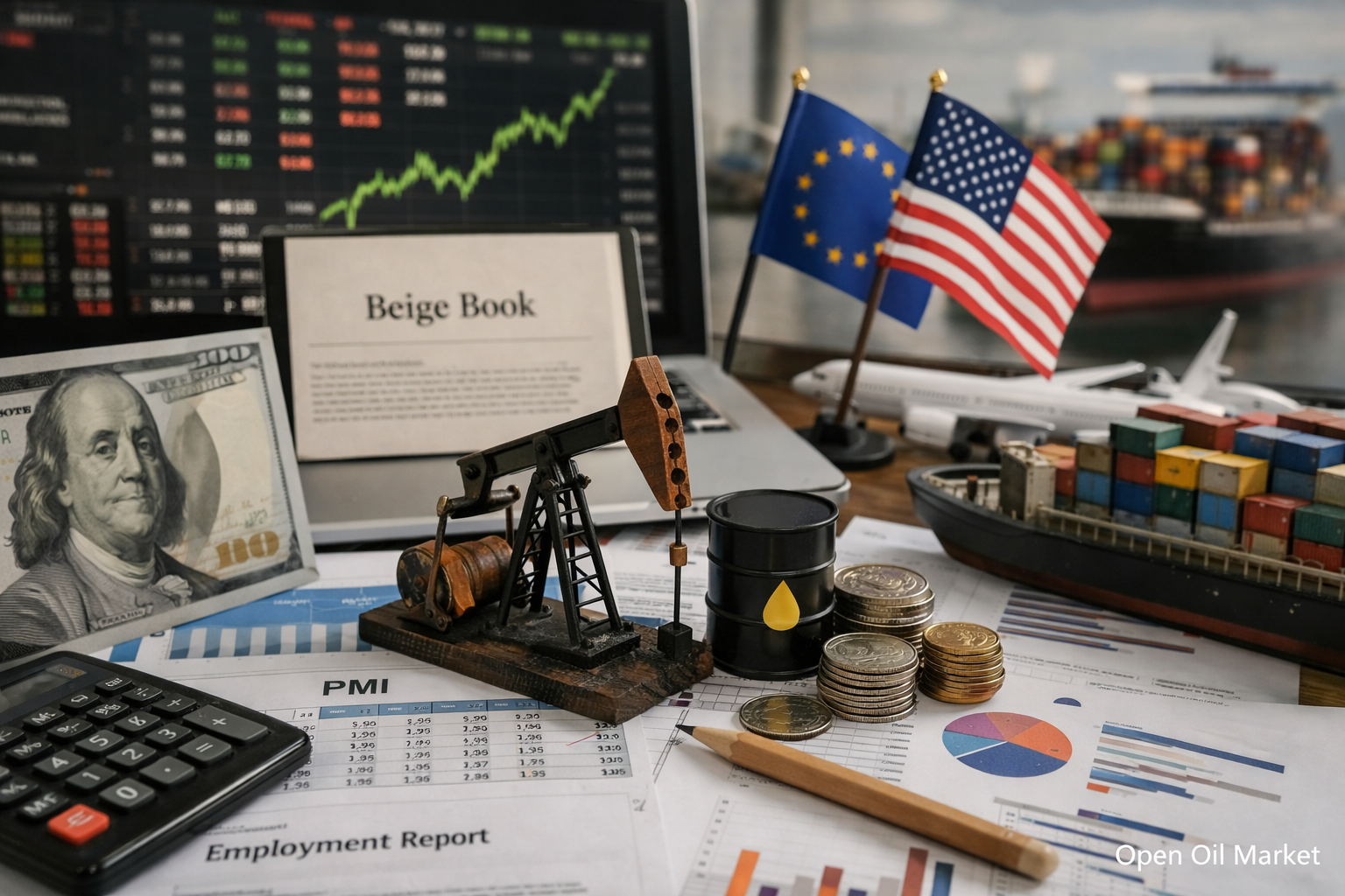 Economic Events and Corporate Reports from March 2-6, 2026: PMI, Eurozone Inflation, ADP, and Nonfarm Payrolls