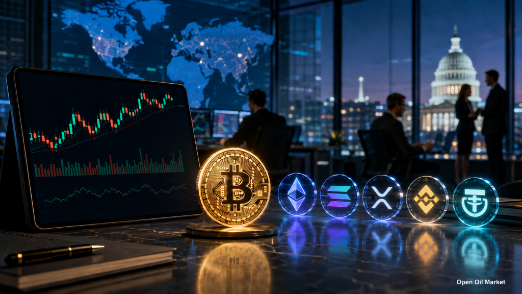 Cryptocurrency News on May 10, 2026: Bitcoin, Ethereum, Solana, XRP, BNB, and stablecoins in the global financial market.